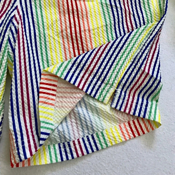 Lands' End NWT Seersucker Volley Swim Trunk Men Various - Picture 5 of 15